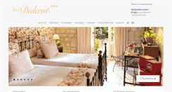 Desktop Screenshot of hoteldiderot.com